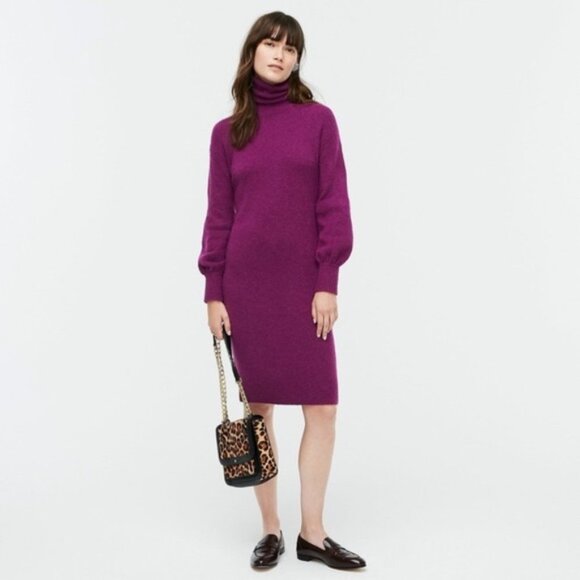 J. Crew Dresses & Skirts - NEW J Crew Turtleneck Sweater-Dress in Supersoft Yarn